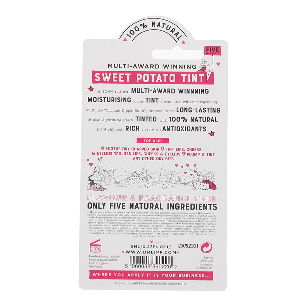 Dr. Lipp Superfood Sweet Potato Lip Tint 8ml - Ingredients