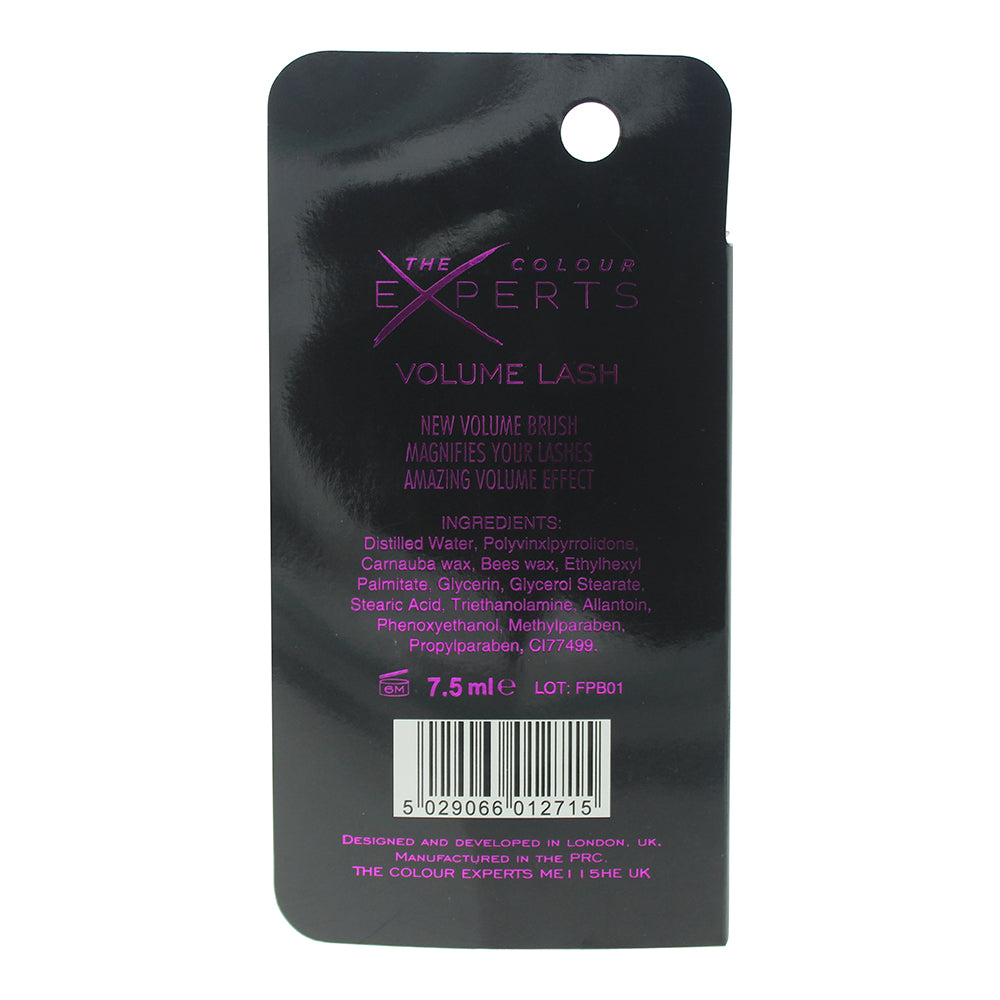 The Colour Experts Volume Lash Black Mascara 7.5ml