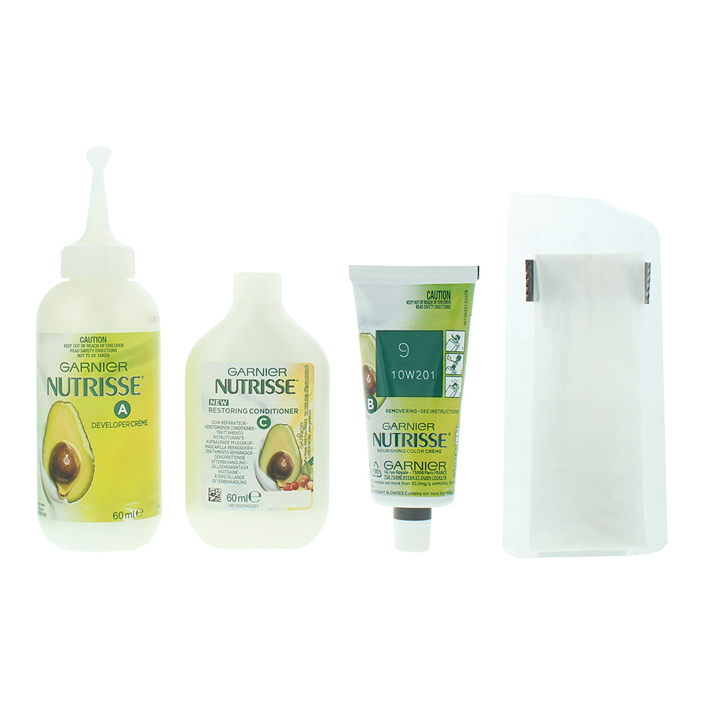 Garnier Nutrisse Crème 9.0 Light Blonde Hair Colour 160ml - Product