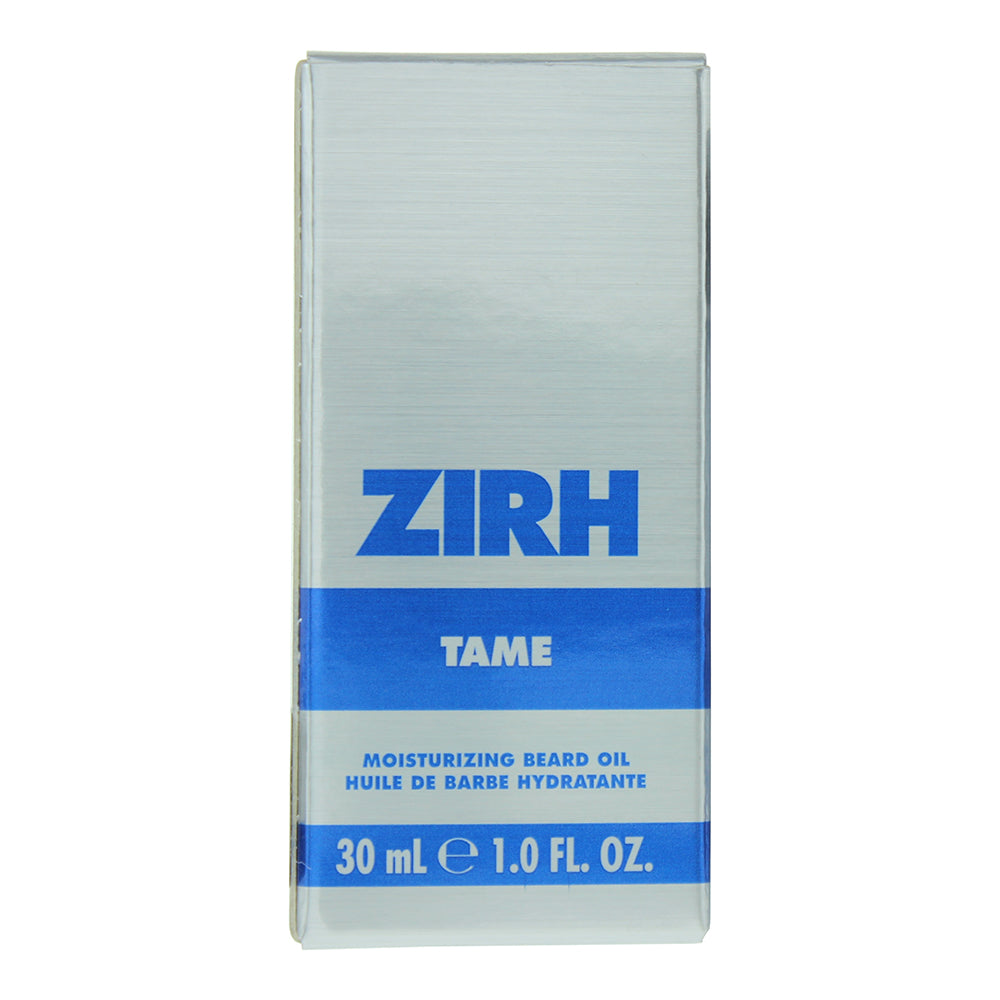 Zirh Tame Moisturizing Beard Oil 30ml - Box