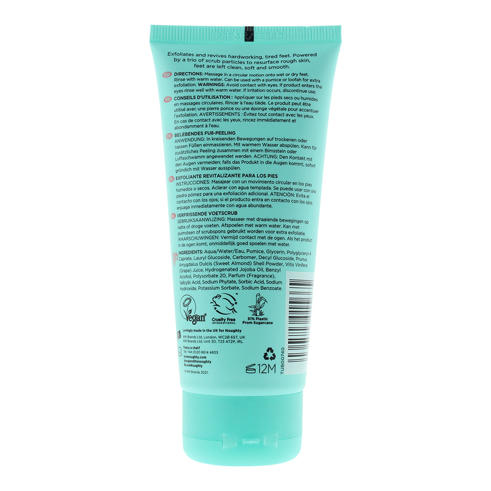 Noughty The Booster Reviving Foot Scrub 100ml