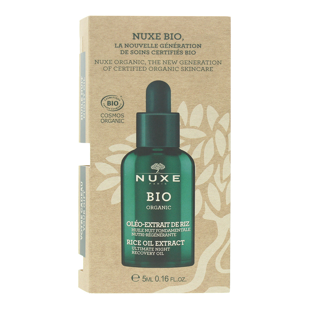 Nuxe Bio Organic Rice Oil 5ml - Box