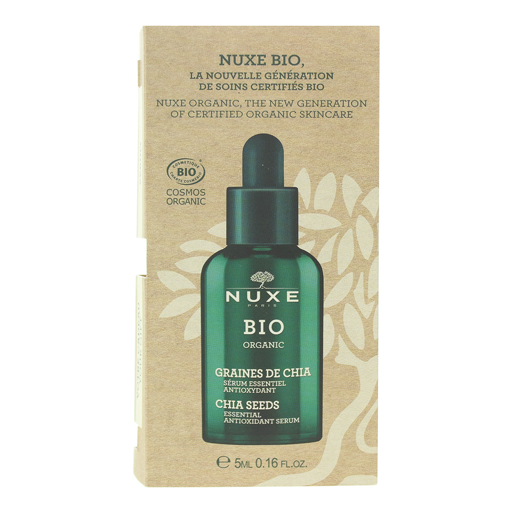 Nuxe Bio Organic Chia Seeds Essential Antioxidant Serum 5ml Not for sale - Box