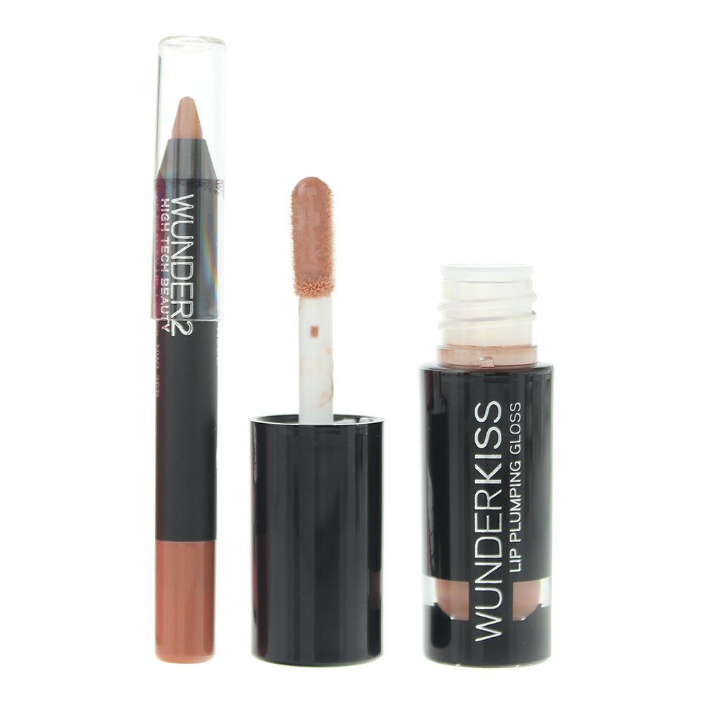 Wunder 2 Your Jet Set Lips! Duo Lipliner 0.50g & Lip Gloss 1.25g - Product