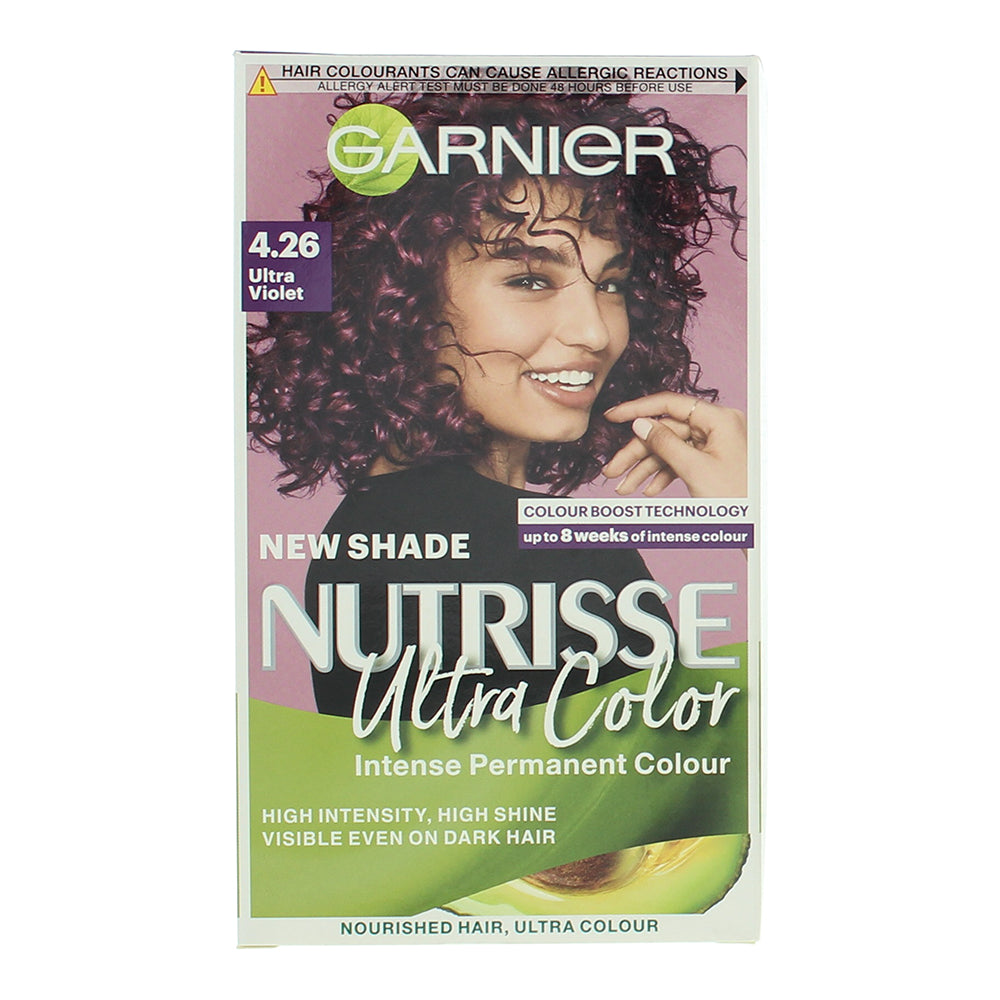 Garnier Nutrisse Ultra Color 4.26 Ultra Violet Hair Colour 160ml - Box