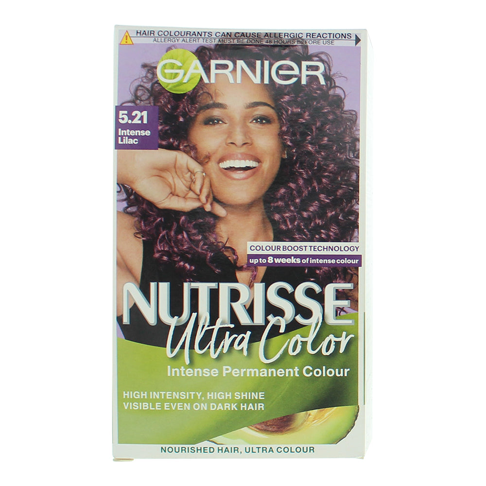 Garnier Nutrisse Ultra Color 5.21 Intense Lilac Hair Colour 160ml - Box