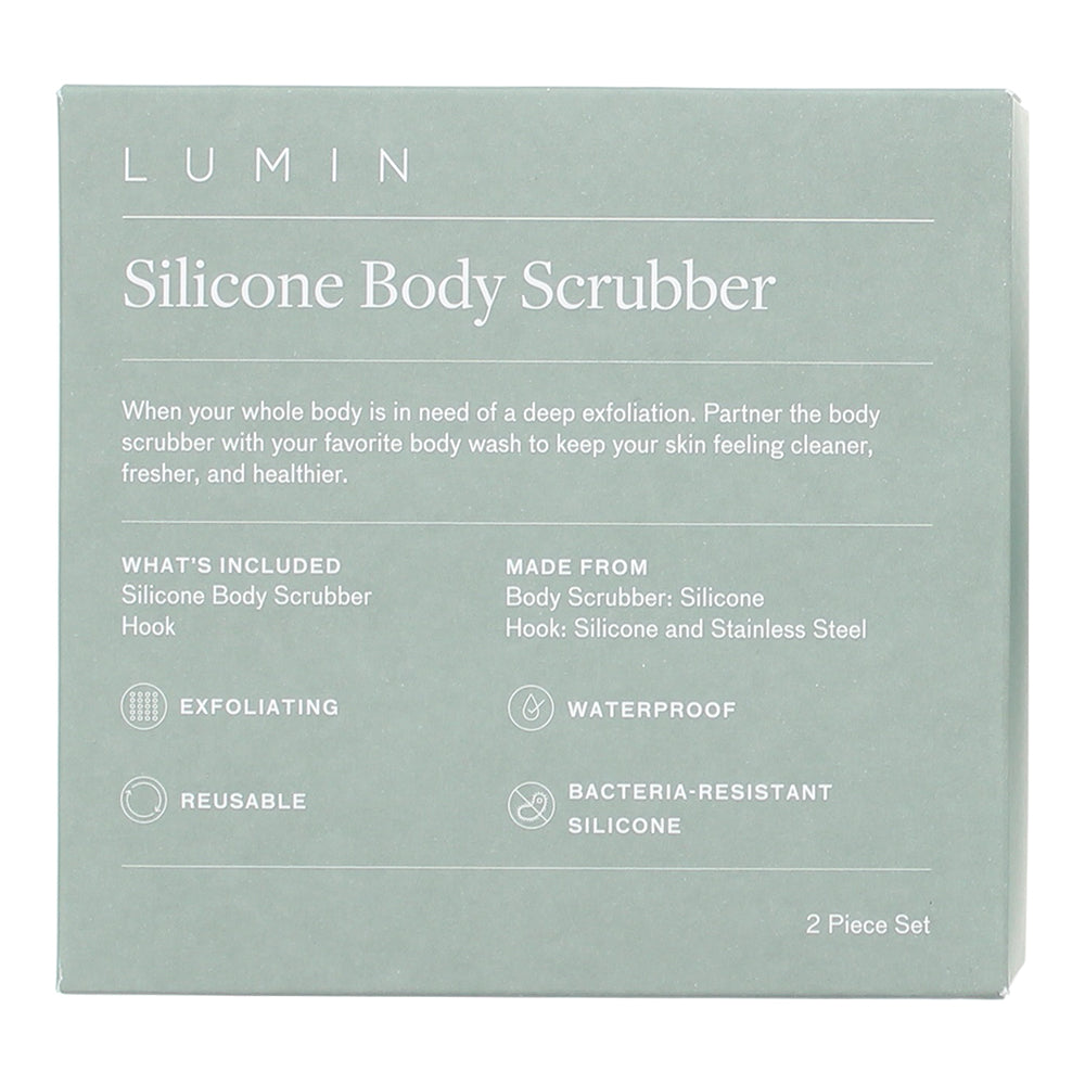 Lumin Silicone Body Scrubber - Box