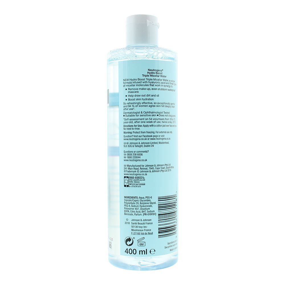 Neutrogena Hydro-Boost Triple Micellar Water 400ml