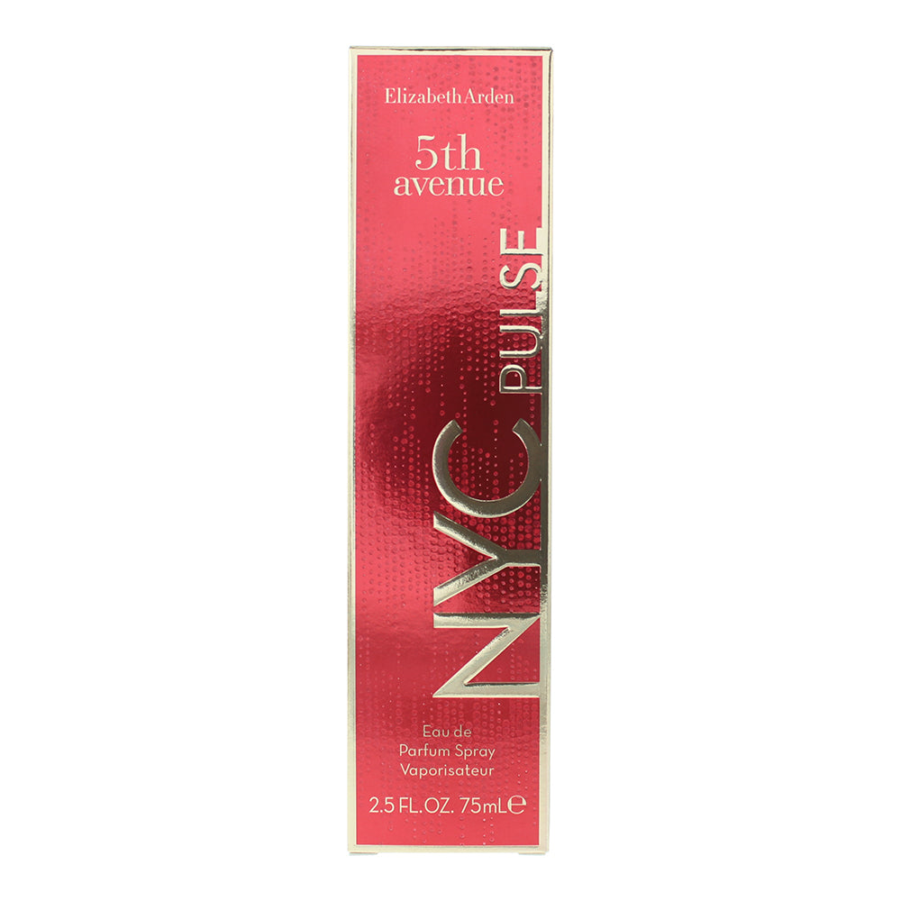 Elizabeth Arden 5Th Avenue Nyc Pulse Eau de Parfum 75ml - Box