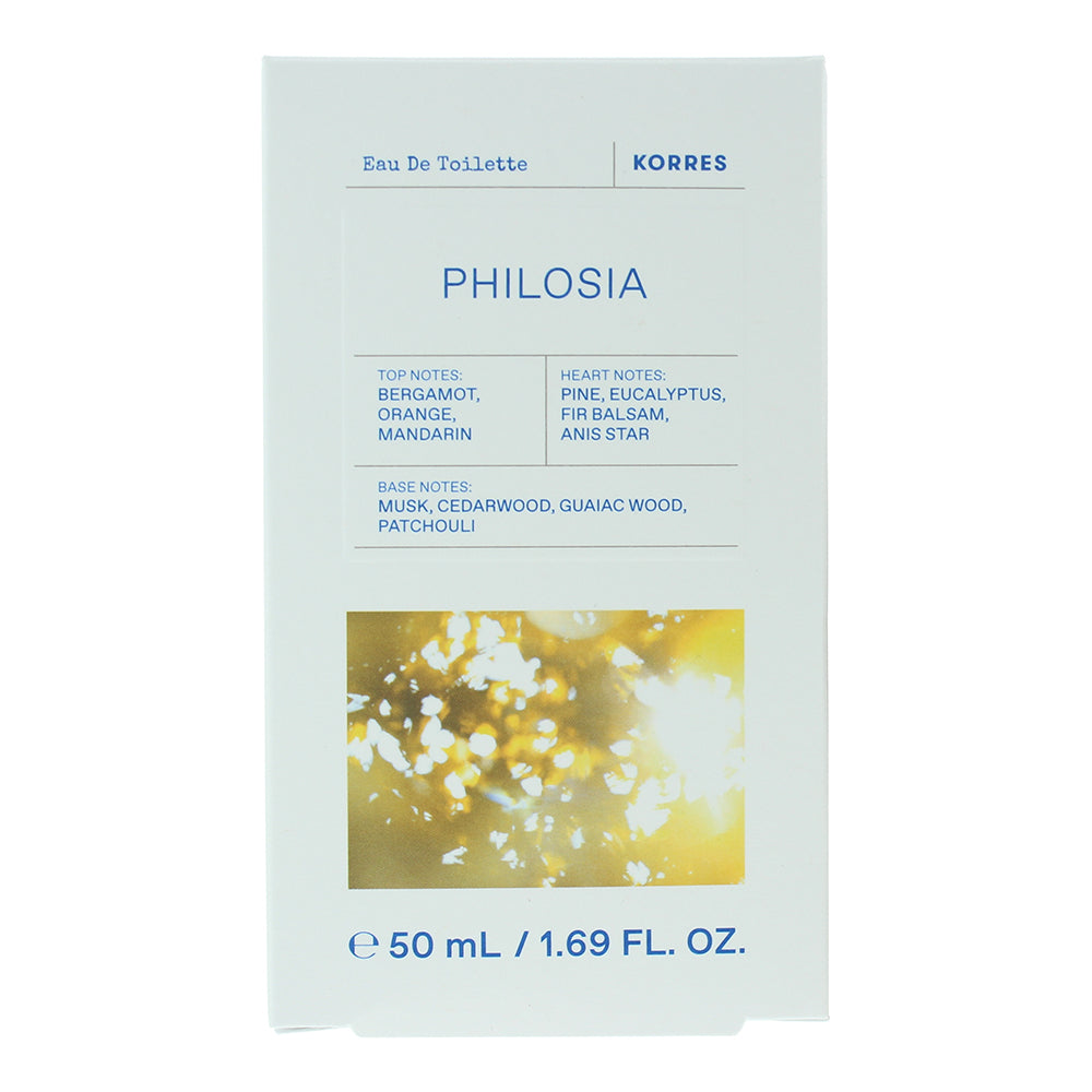 Korres Philosia Eau de Toilette 50ml - Box