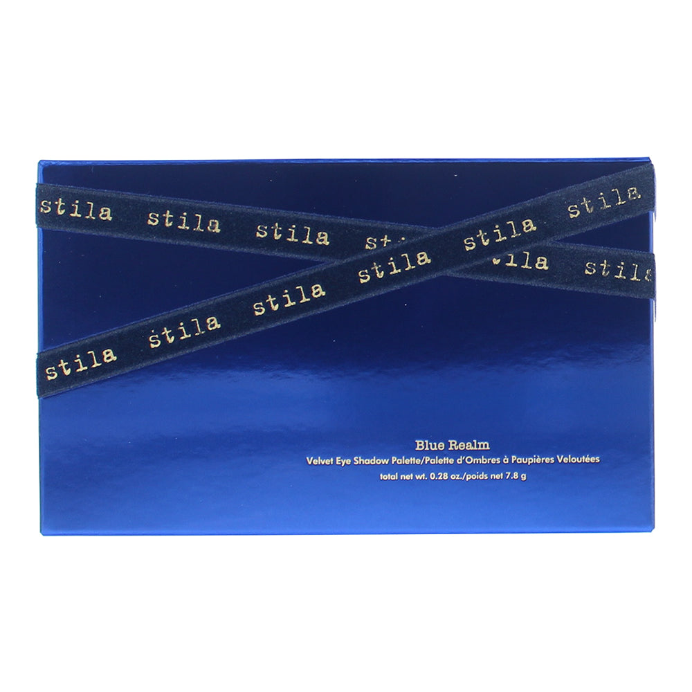 Stila Blue Realm Velvet Eye Shadow Palette 7.8g - Box