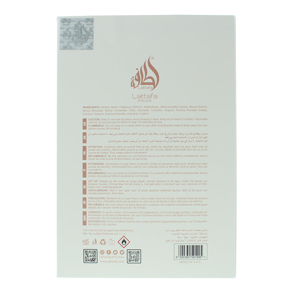 Lattafa Pride La Collection D'antiquities 1505 Eau de Parfum 100ml