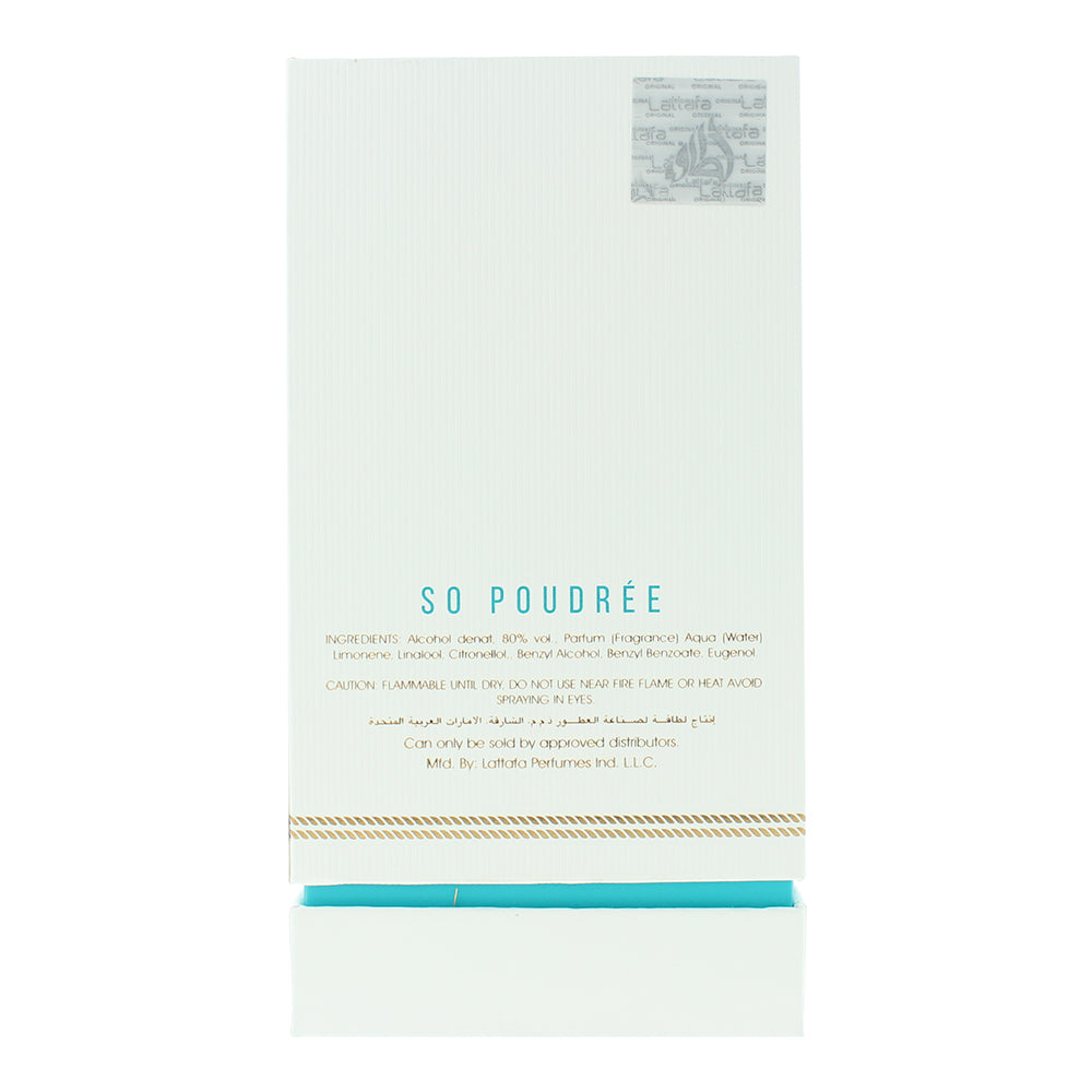 Lattafa So Poudree Musk Eau de Parfum 100ml