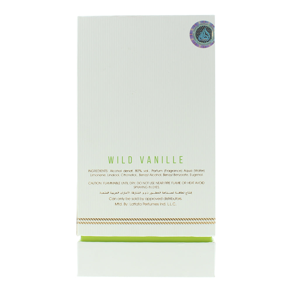 Lattafa Wild Vanille Musk Eau de Parfum 100ml