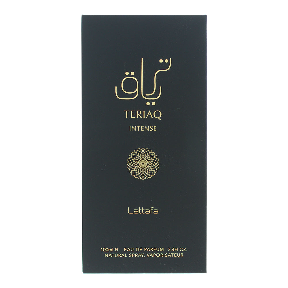 Lattafa Teriaq Intense Eau de Parfum 100ml - Box