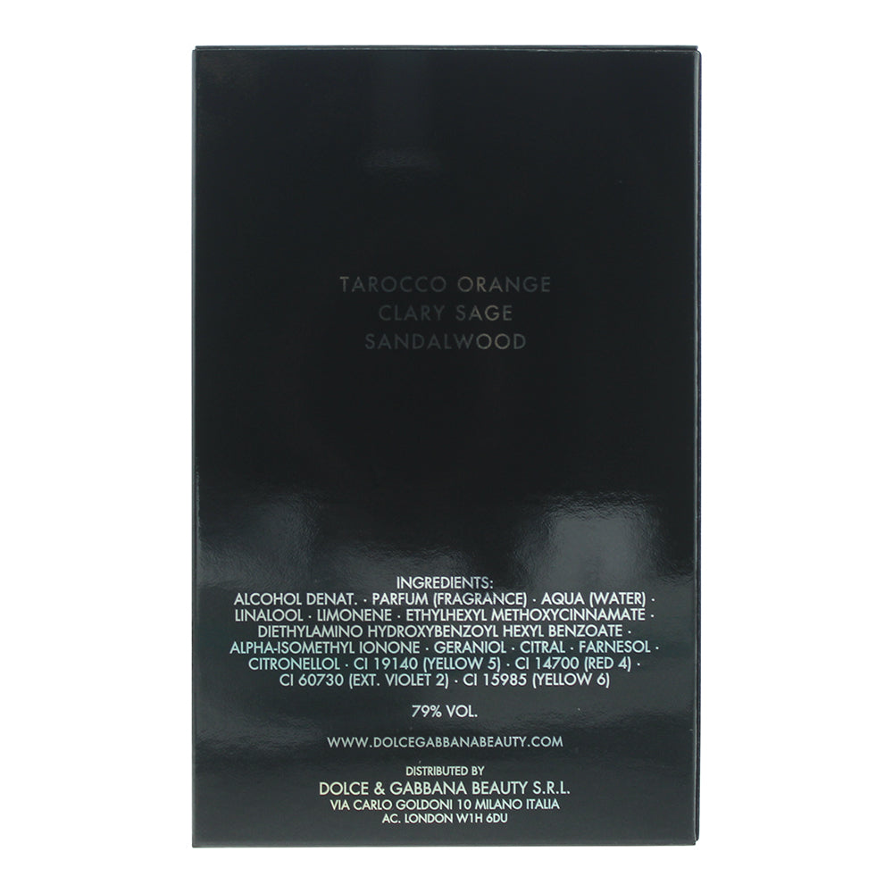 Dolce & Gabbana The One Pour Homme Eau De Parfum 100ml