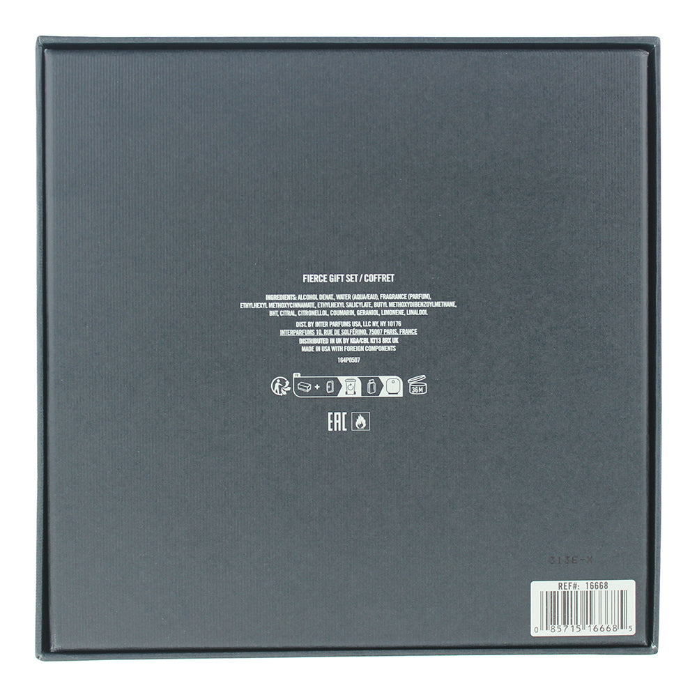 Abercrombie & Fitch Fierce 2 Piece Gift Set: Eau de Cologne 100ml - Eau de Colog