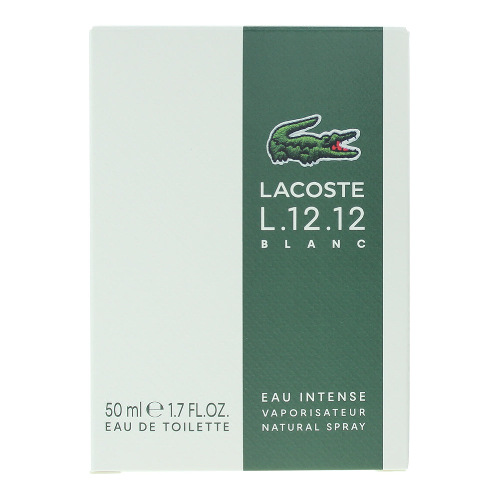 Lacoste L.12.12. Blanc Eau Intense Eau de Toilette 50ml - Box