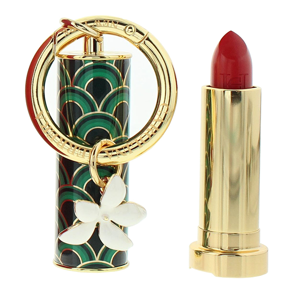 Carolina Herrera Fabulous Kiss 3 Piece Gift Set: Satin Red 310 Lipstick 3.5g - J - Product