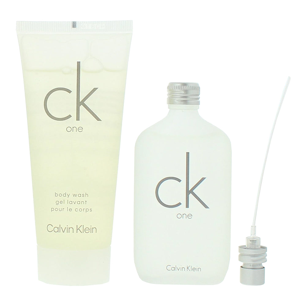 Calvin Klein Ck One 2 Piece Gift Set: Eau de Toilette 50ml - Shower Gel 100ml - Product