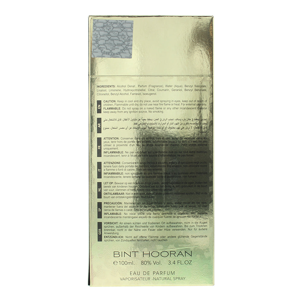 Ard Al Zaafaran Bint Hooran Eau de Parfum 100ml