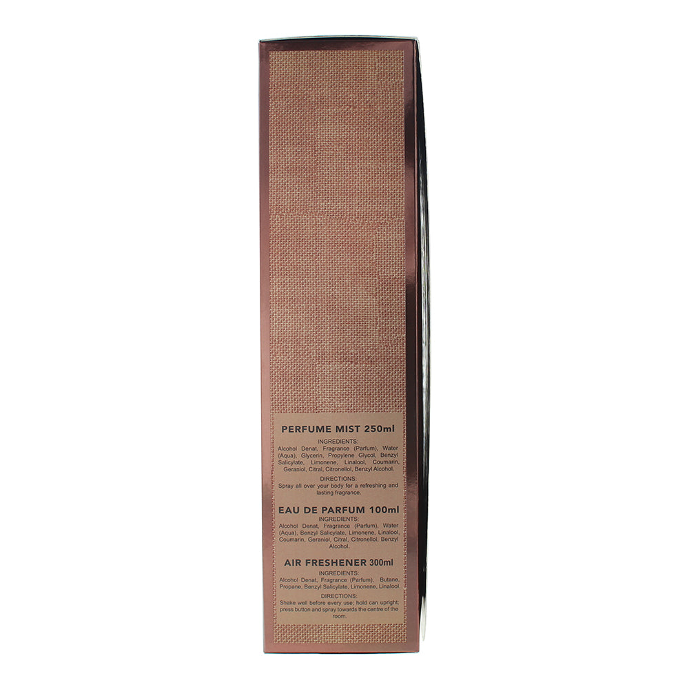 Ard Al Zaafaran Mousuf 3 Piece Gift Set: Eau de Parfum 100ml - Perfume Mist 250m - Ingredients