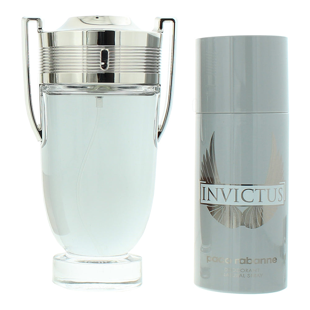 Paco Rabanne Invictus 2 Piece Gift Set: Eau de Toilette 200ml - Deodorant Spray  - Product