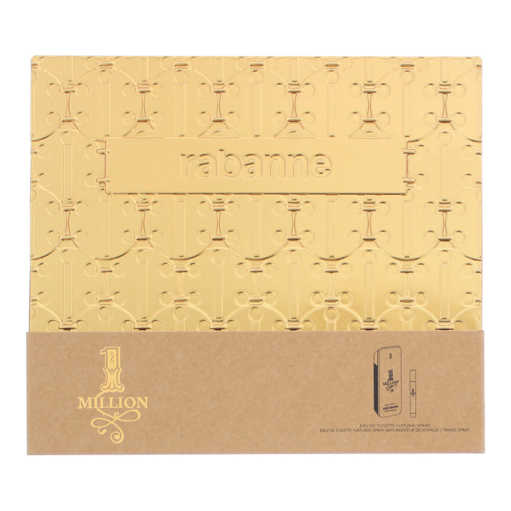 Paco Rabanne 1 Million 2 Piece Gift Set: Eau de Toilette 200ml - Eau de Toilette - Box