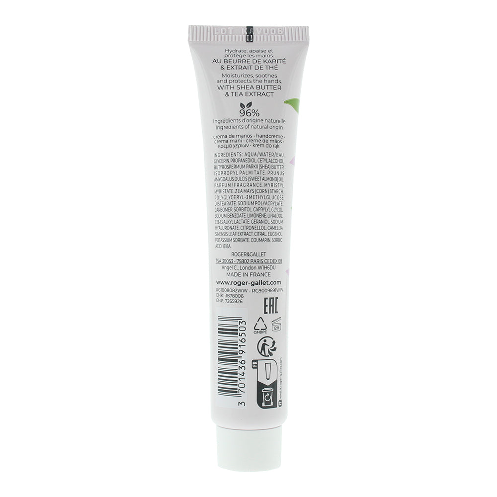 Roger & Gallet Feuille De Thé Hand Cream 30ml