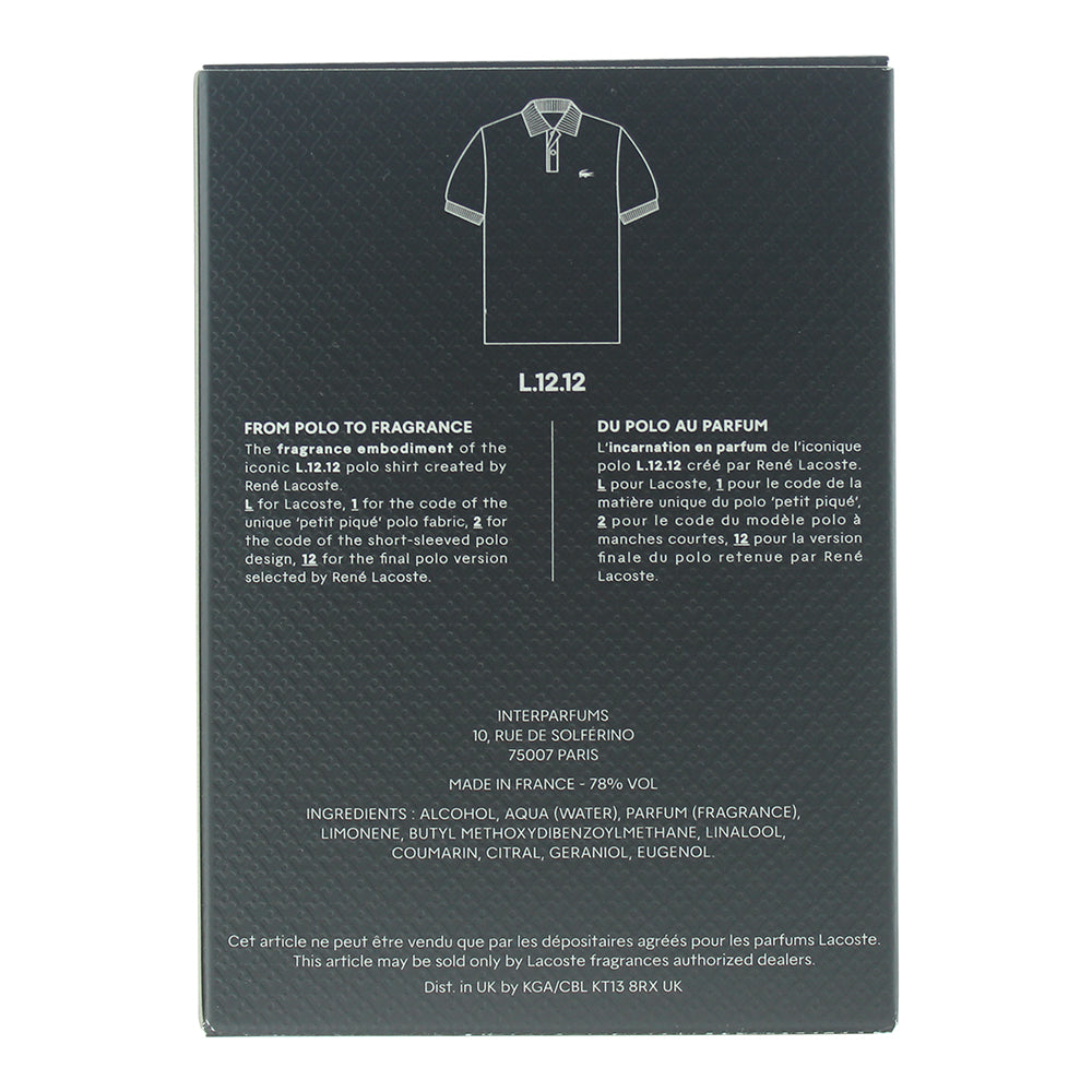 Lacoste L.12.12. Noir Eau de Toilette 50ml