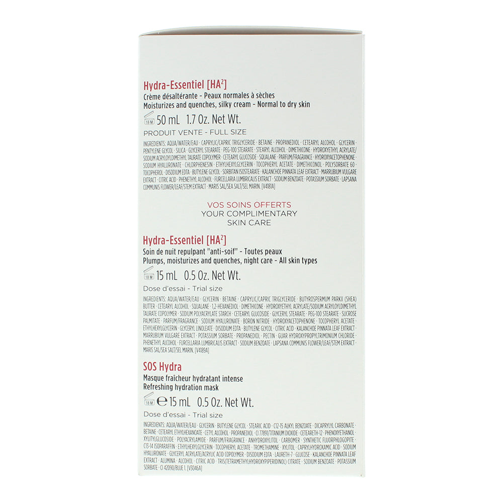 Clarins Hydra-Essentiel 3 Piece Gift Set: Day Cream 50ml - Scrub 15ml - Hydra Ma