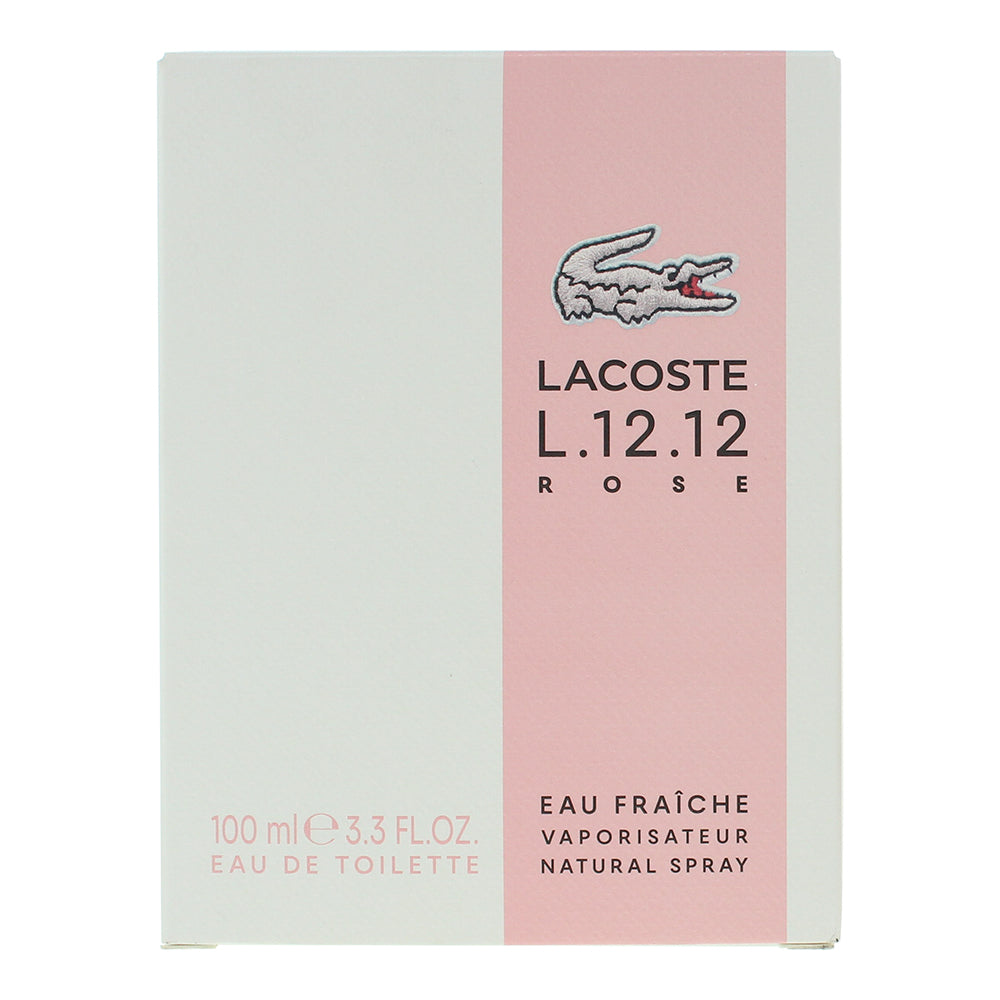 Lacoste L.12.12. Rose Eau Fraiche Eau de Toilette 100ml - Box