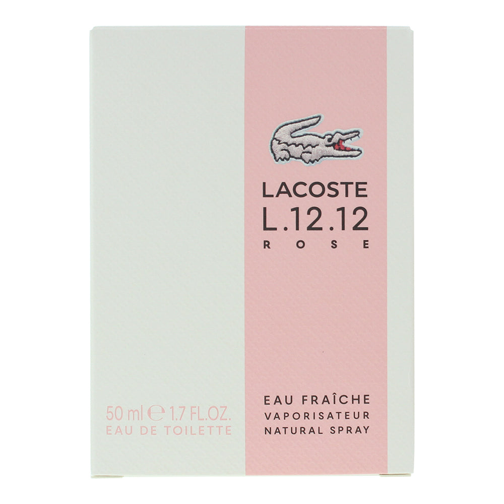 Lacoste L.12.12. Rose Eau Fraiche Eau de Toilette 50ml - Box