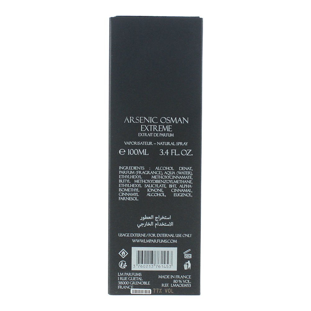 Laurent Mazzone Arsenic Osman Extreme Extrait de Parfum 100ml