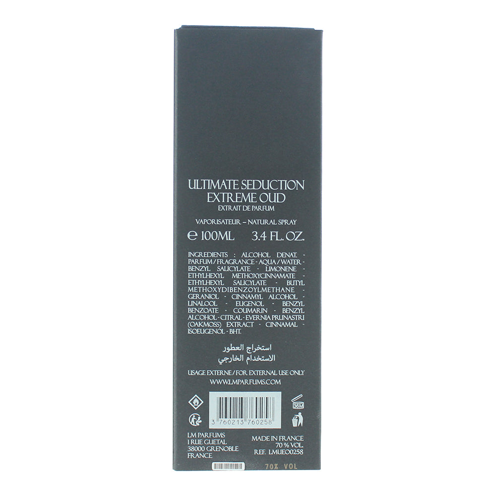 Laurent Mazzone Ultimate Seduction Extreme Oud Extrait de Parfum 100ml