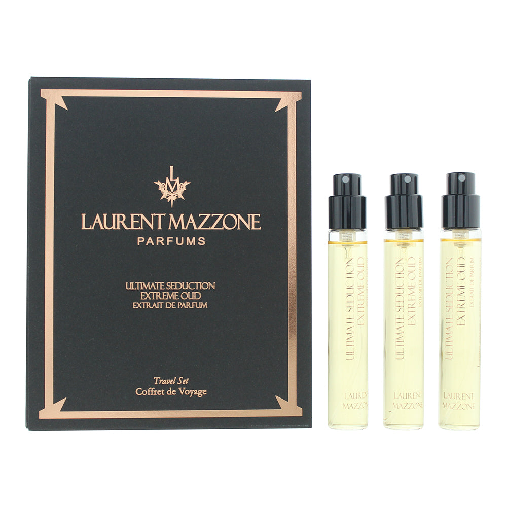 Laurent Mazzone Ultimate Seduction Extreme Oud Extrait de Parfum 3 x 15ml