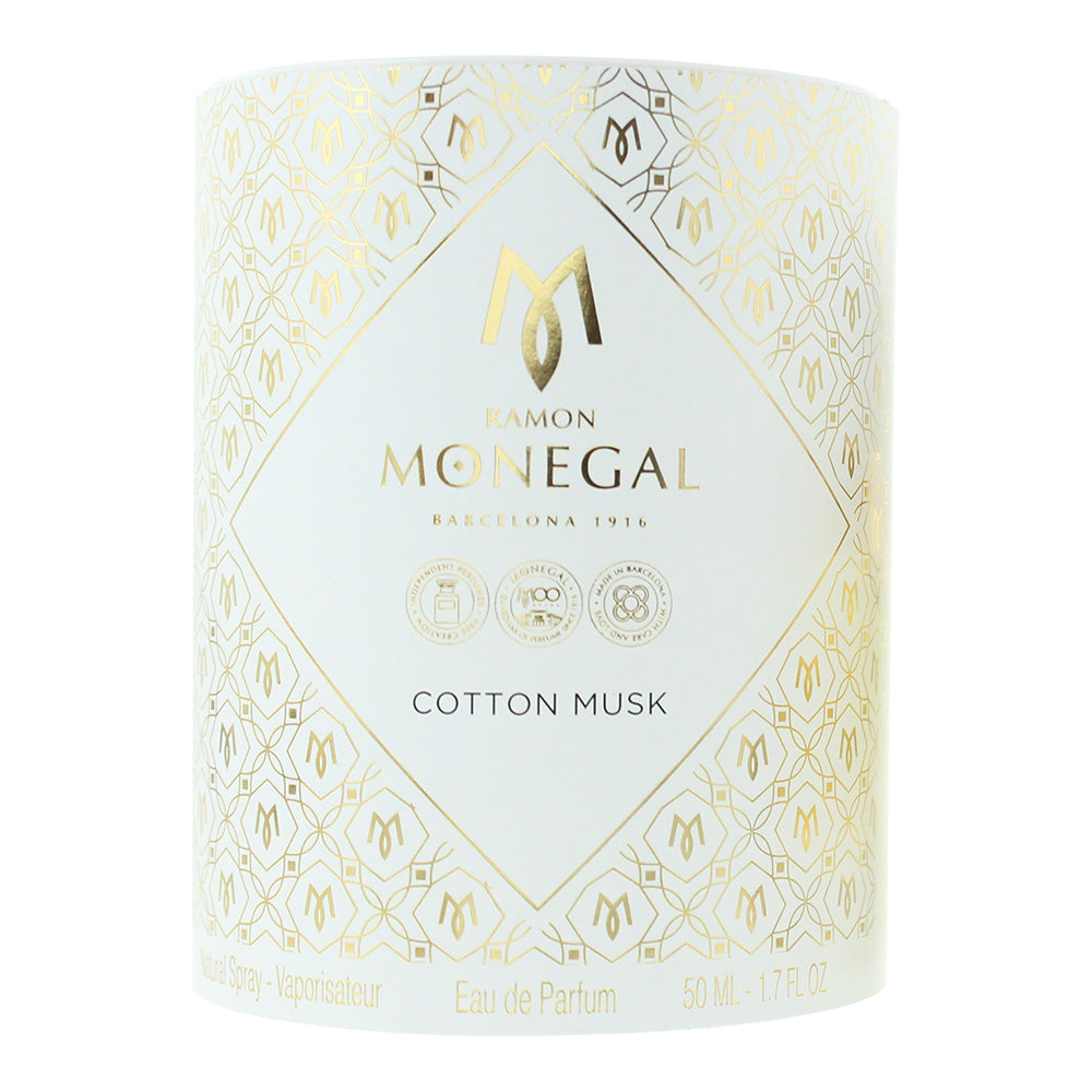 Ramon Monegal Cotton Musk Eau de Parfum 50ml - Box