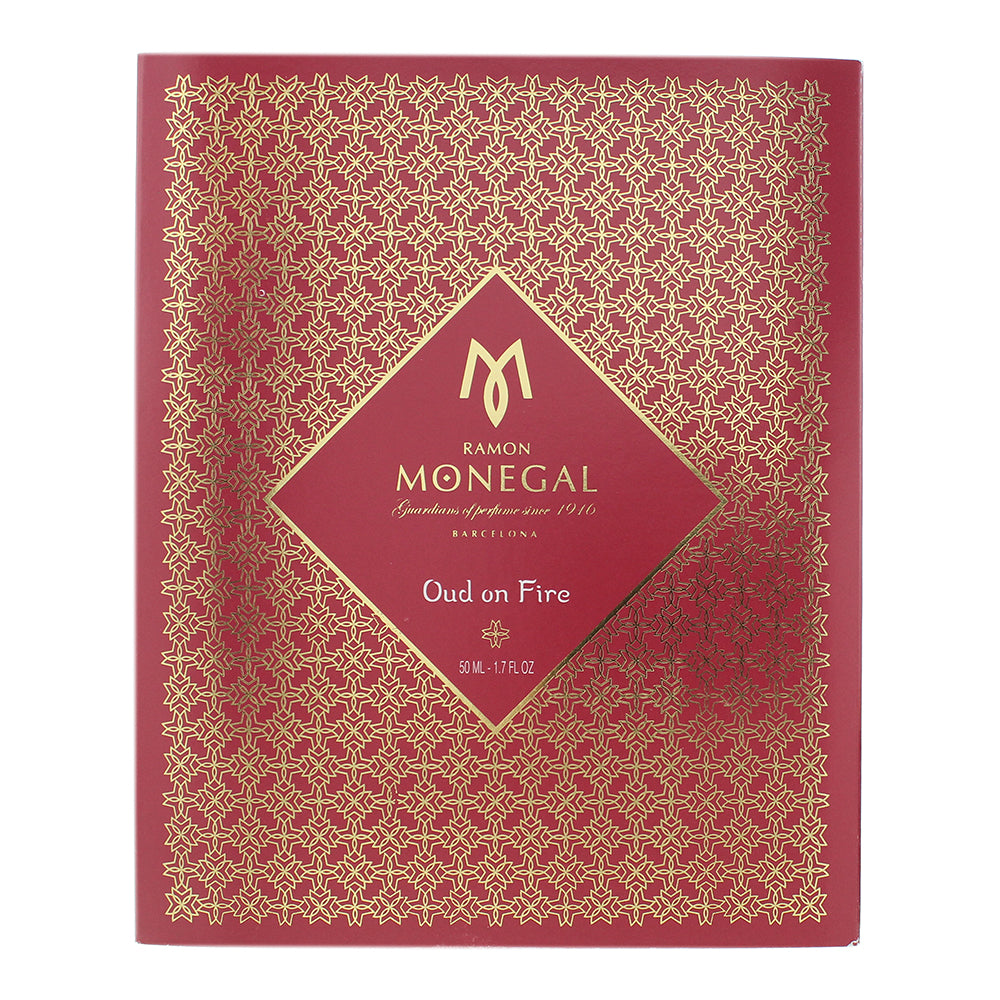 Ramon Monegal Oud On Fire Extrait de Parfum 50ml - Box