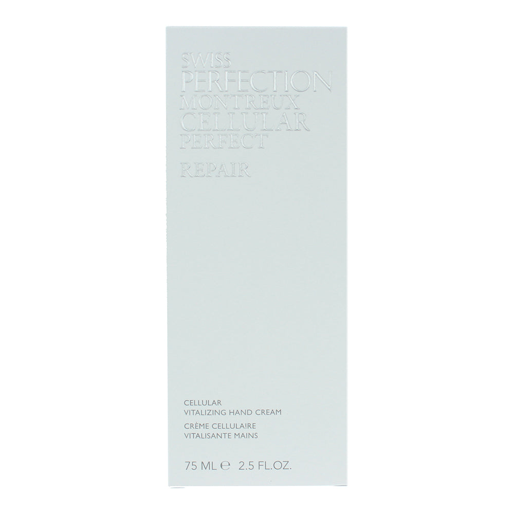 Swiss Perfection Cellular Vitalizing Hand Cream 75ml - Box