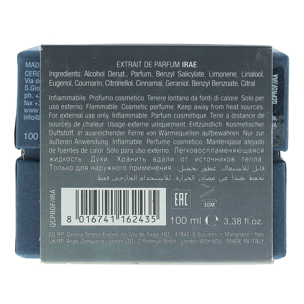 V Canto Irae Extrait de Parfum 100ml - Ingredients