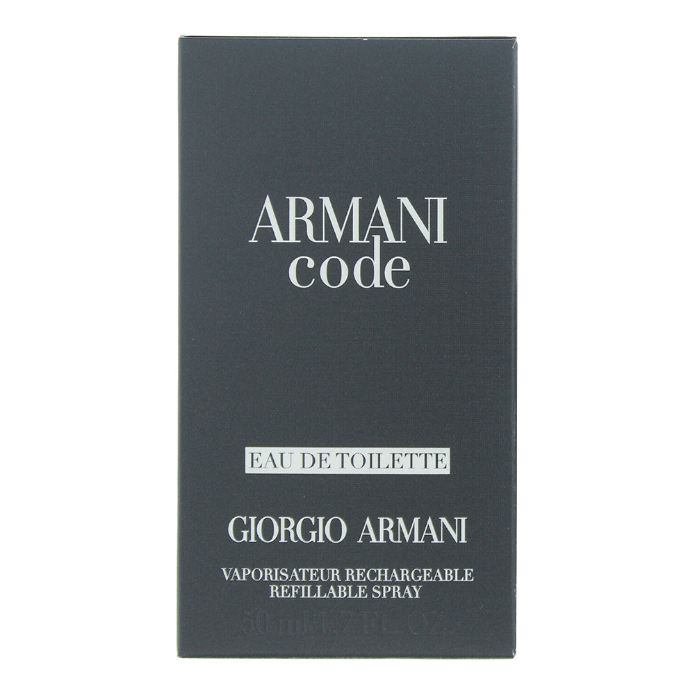 Giorgio Armani Code Pour Homme Eau de Toilette 50ml - Box