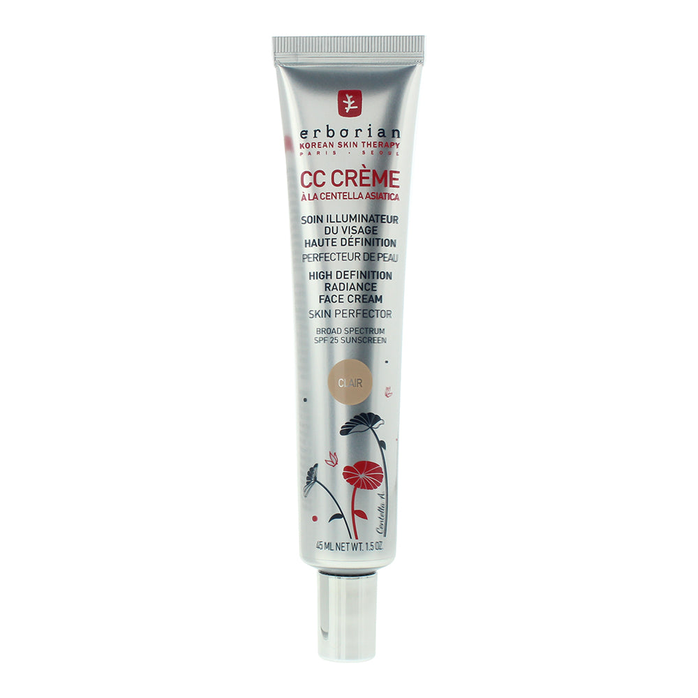 Erborian CC Cream Spf 25  Clair High Definition Radiance Face Cream 45ml - Product