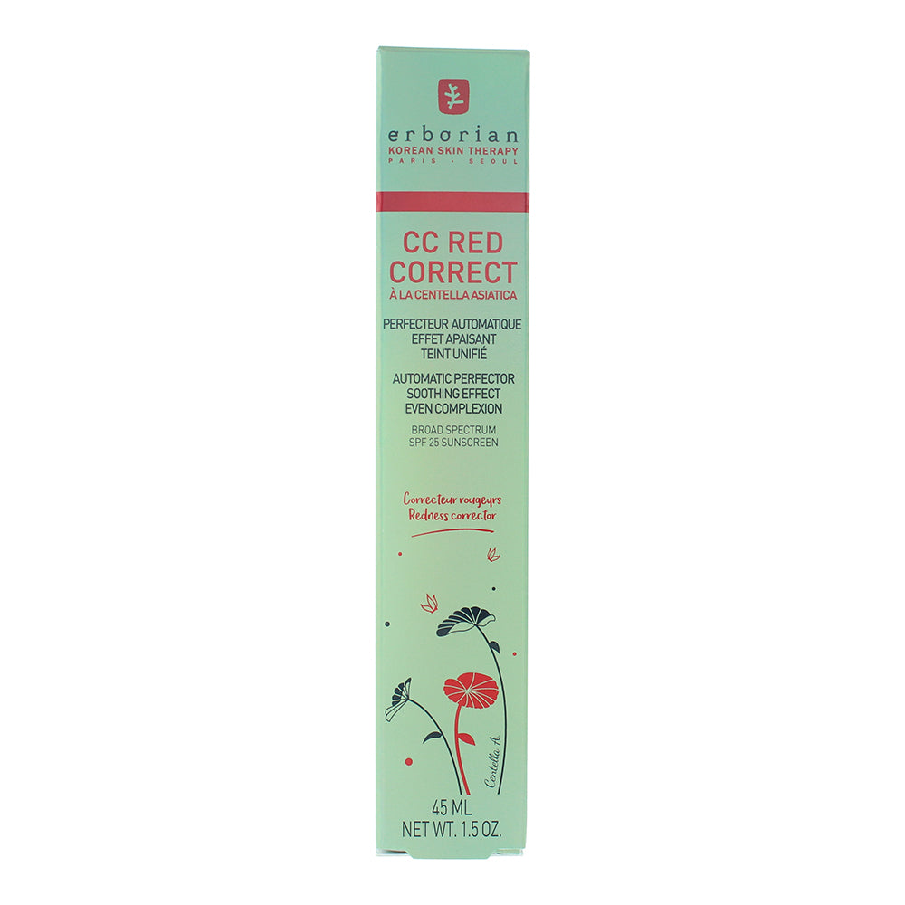Erborian CC Red Correct Spf 25 Corrective Cream 45ml - Box