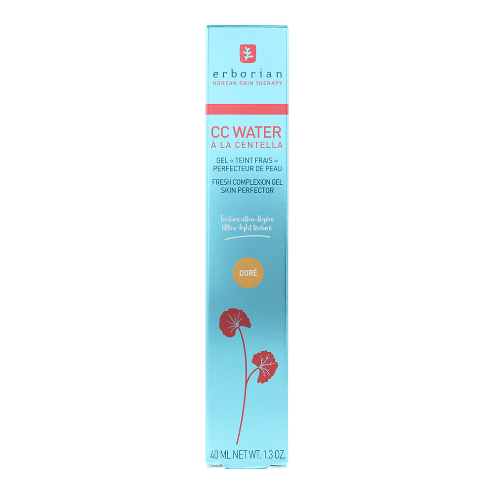 Erborian CC Water Dore Skin Perfector Gel 40ml - Box