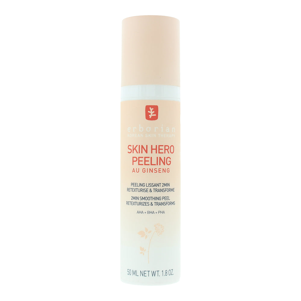 Erborian Skin Hero 2 Min Smoothing Peel Aha + Bha + Pha 50ml 