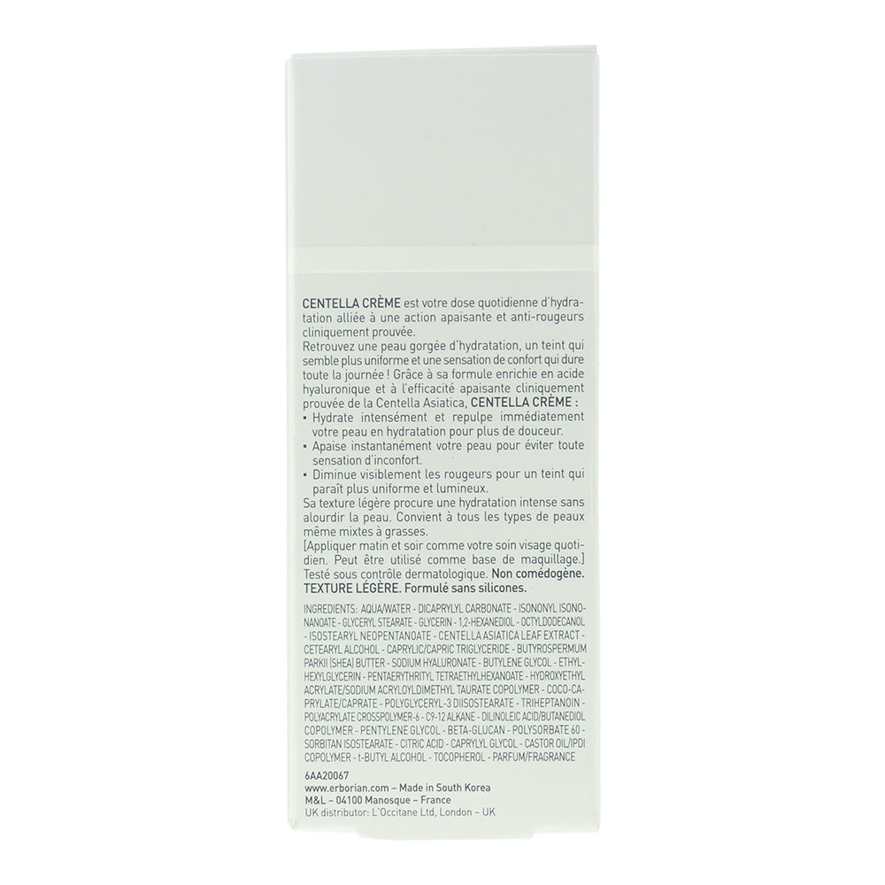 Erborian Centella Soothing Moisturising Cream 50ml