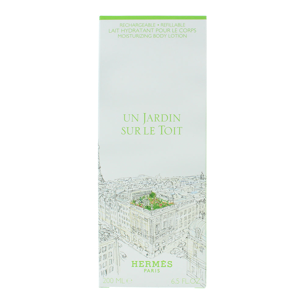 Hermès Un Jardin Sur Le Toit Moisturizing Body Lotion 200ml - Box