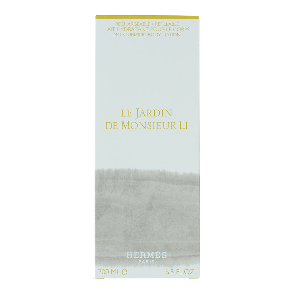 Hermès Le Jardin De Monsieur Li Moisturizing Body Lotion 200ml - Box