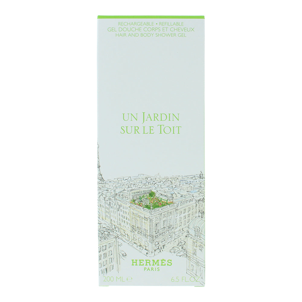 Hermès Un Jardin Sur Le Toit Hair And Body Shower Gel 200ml - Box