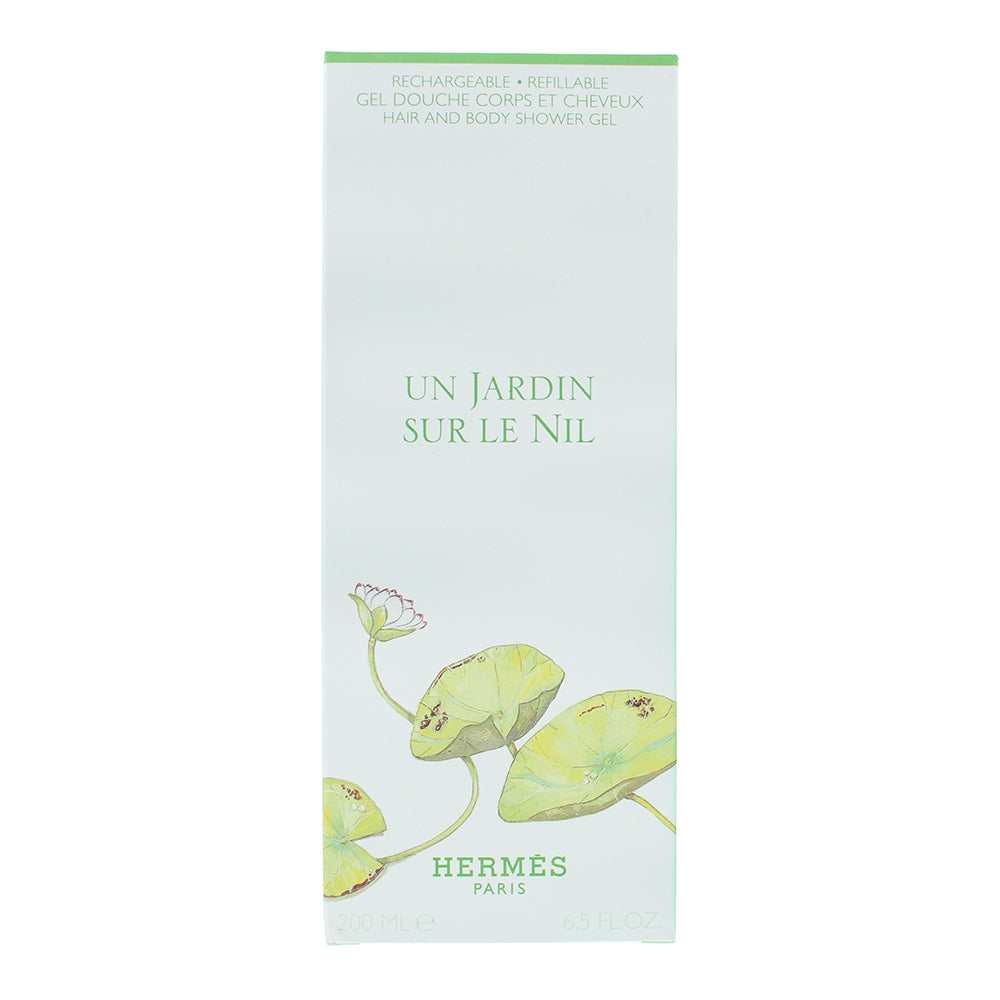 Hermès Un Jardin Sur Le Nil Hair And Body Shower Gel 200ml - Box